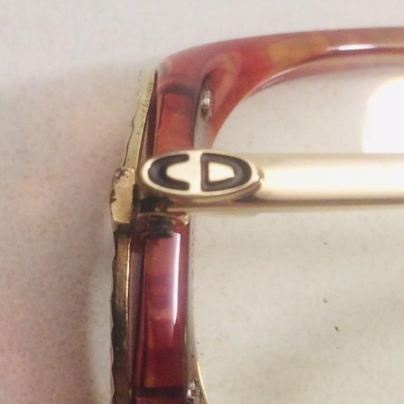 Vtg 80's Christian Dior Eyeglass Frames - Picture 4 of 5